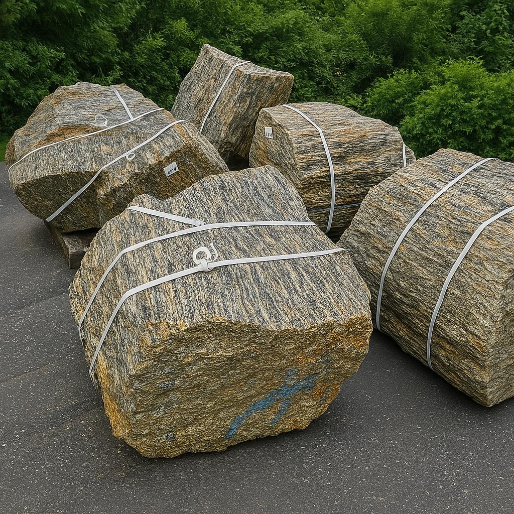 Валун гнейсовий - купити натуральний камінь Київ
