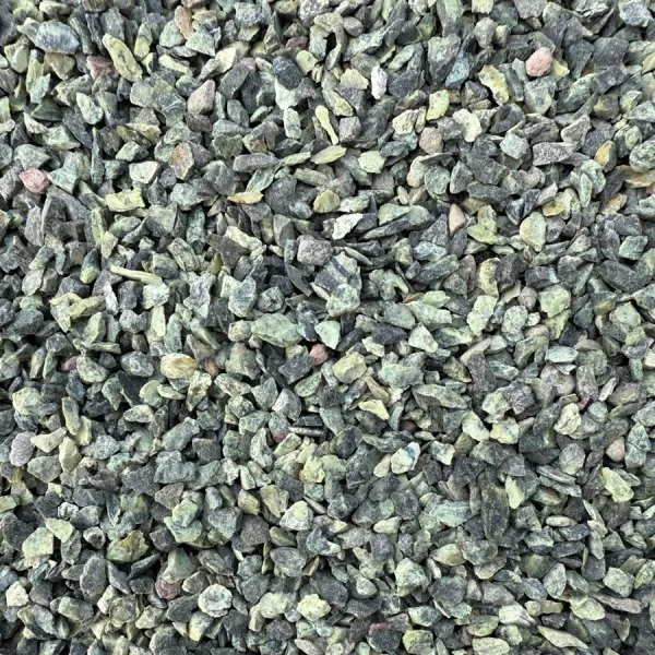 Крихта щебінь темно-зелена Verde Royal Gravels Греція - купити натуральний камінь Київ