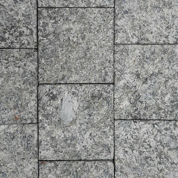 Гранітна Бруківка Лабрадорит Термооброблена (Катеринівка) розмір 100 x 100 x 30 мм - купити натуральний камінь Київ